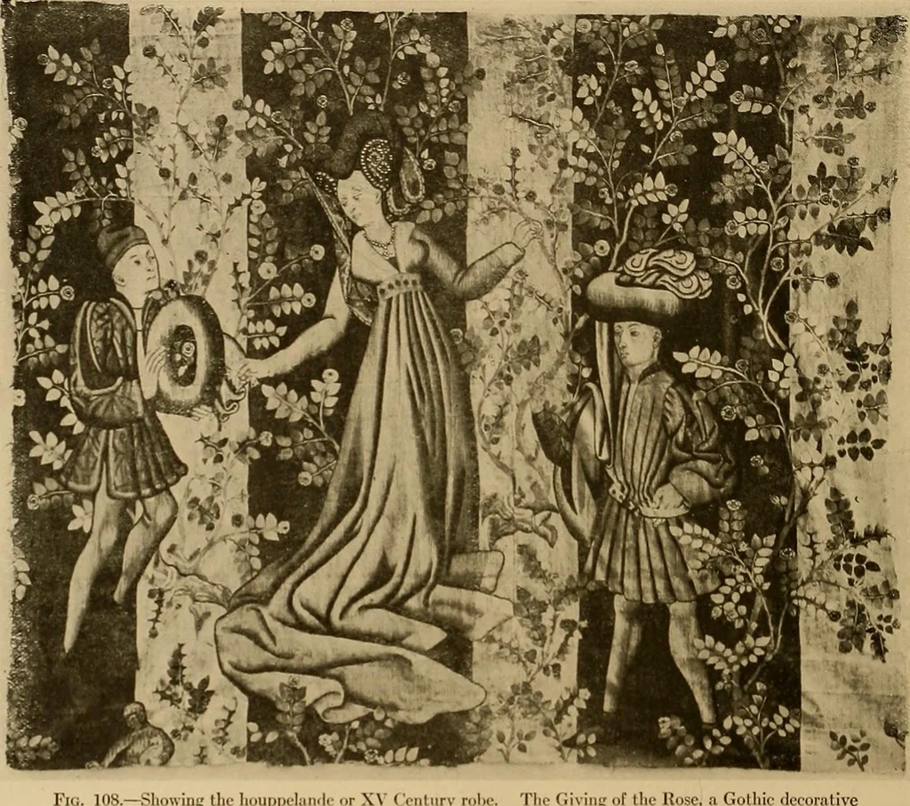 An illustration from Costume design and illustration, 1918, leaf 105
