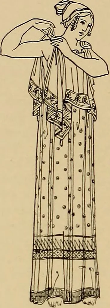 An illustration from Costume design and illustration, 1918, leaf 113