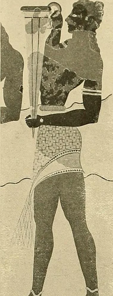 An illustration from Costume design and illustration, 1918, leaf 124