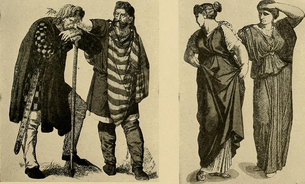 An illustration from Costume design and illustration, 1918, leaf 126