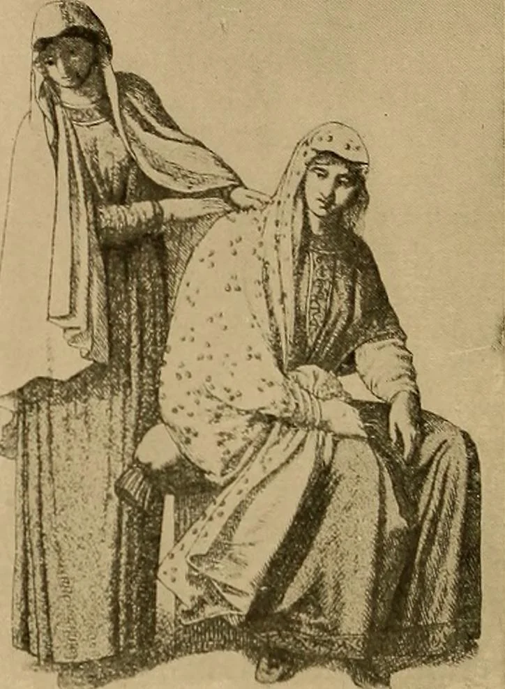 An illustration from Costume design and illustration, 1918, leaf 127