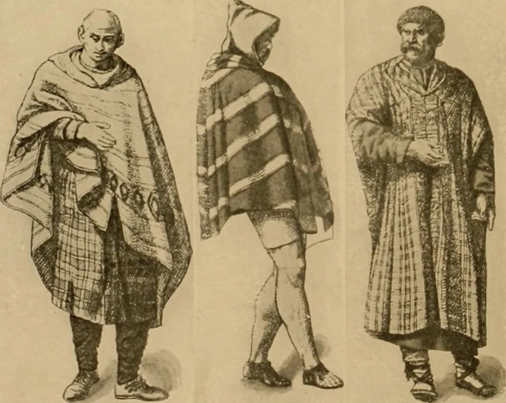 An illustration from Costume design and illustration, 1918, leaf 127