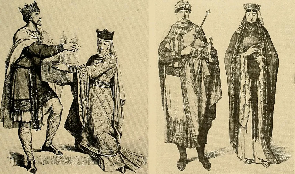 An illustration from Costume design and illustration, 1918, leaf 128