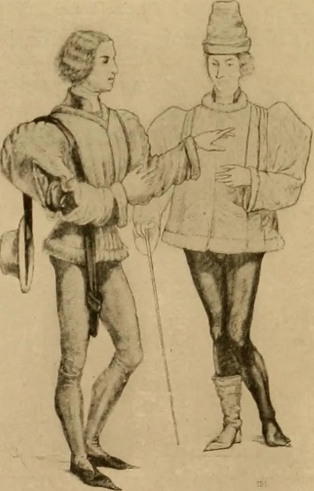 An illustration from Costume design and illustration, 1918, leaf 131