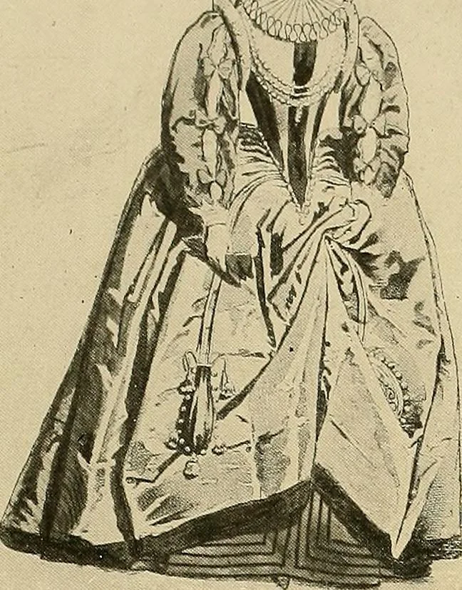 An illustration from Costume design and illustration, 1918, leaf 134