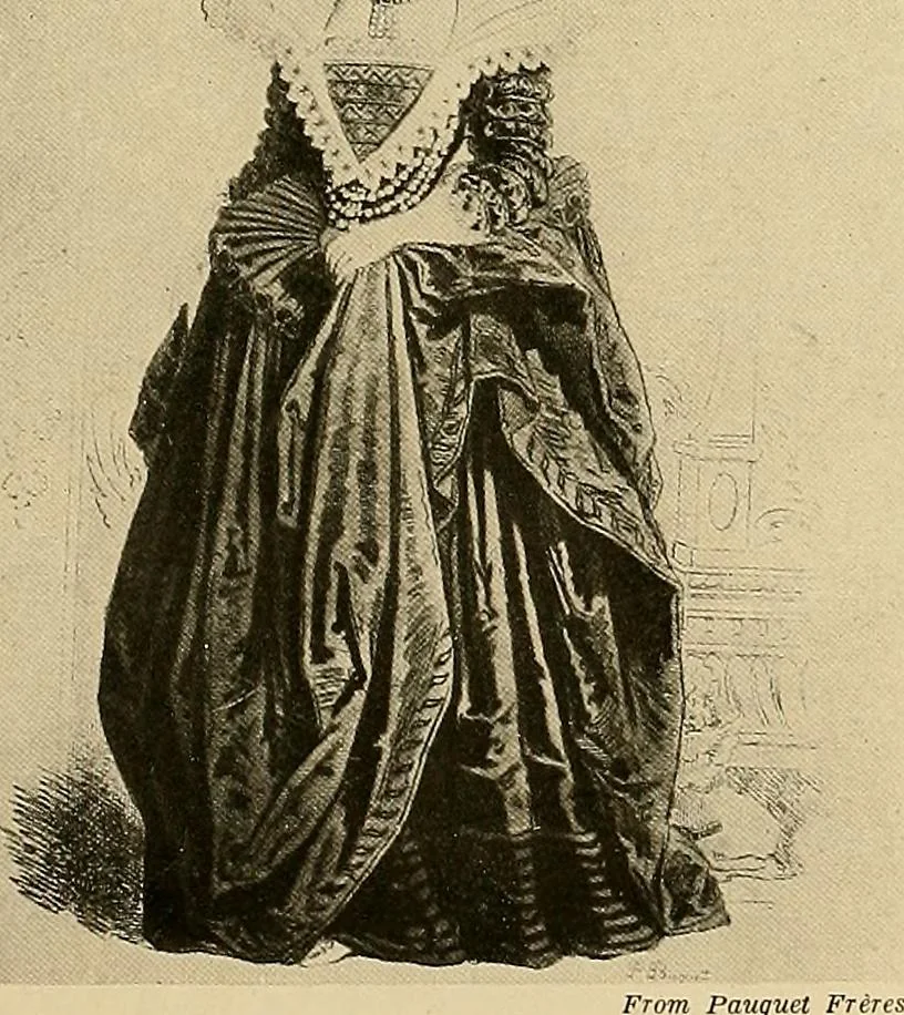 An illustration from Costume design and illustration, 1918, leaf 134