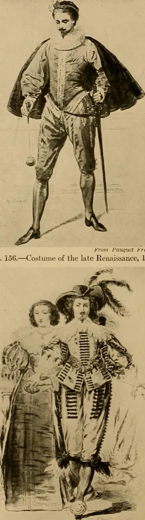 An illustration from Costume design and illustration, 1918, leaf 135