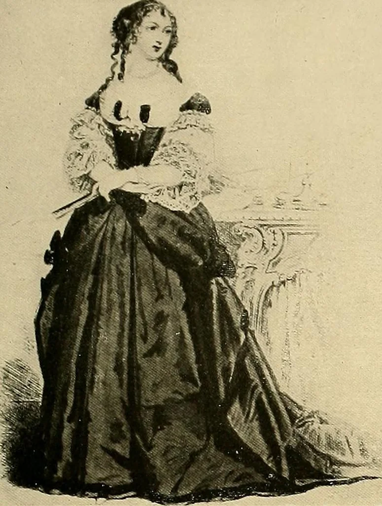 An illustration from Costume design and illustration, 1918, leaf 136