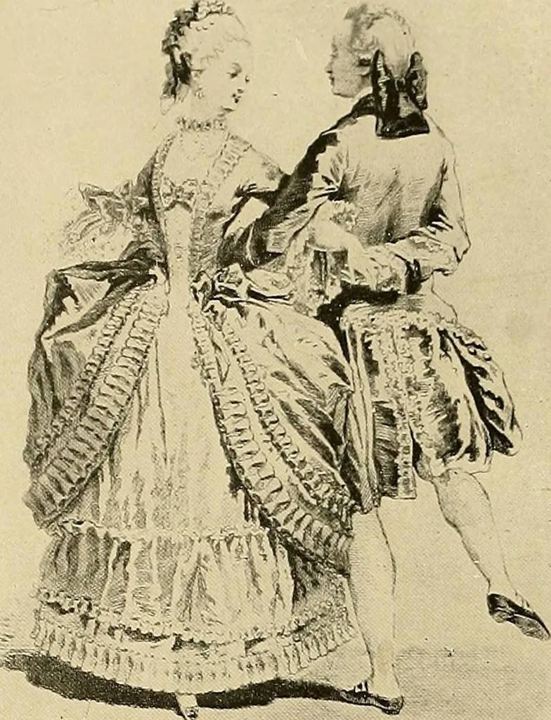 An illustration from Costume design and illustration, 1918, leaf 138