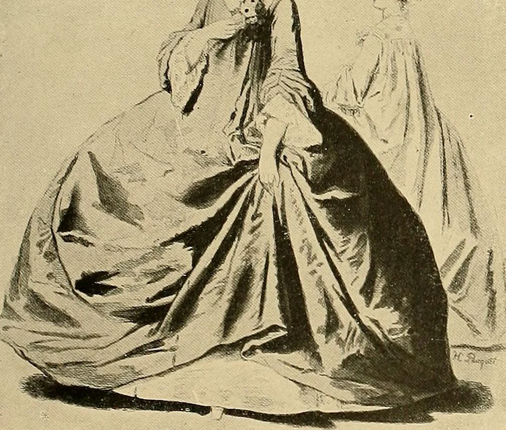 An illustration from Costume design and illustration, 1918, leaf 138