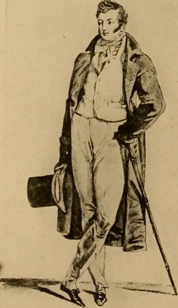 An illustration from Costume design and illustration, 1918, leaf 141