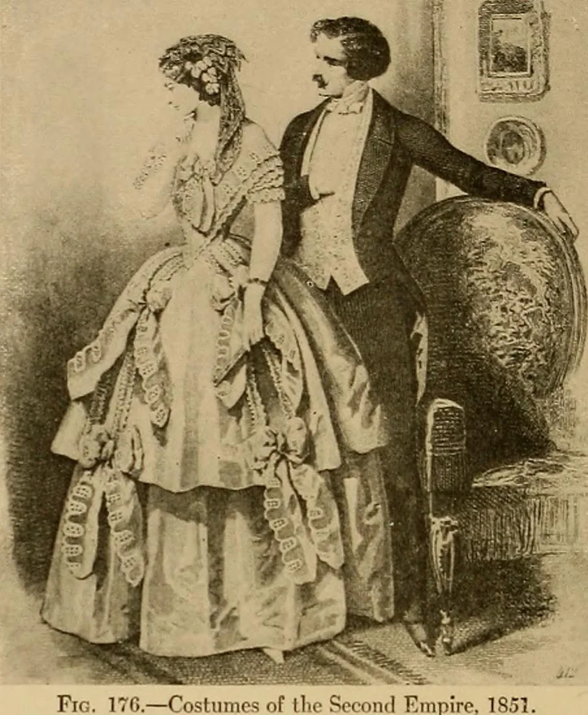 An illustration from Costume design and illustration, 1918, leaf 143