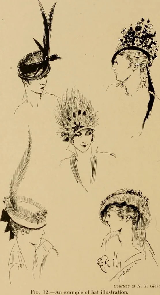An illustration from Costume design and illustration, 1918, leaf 27