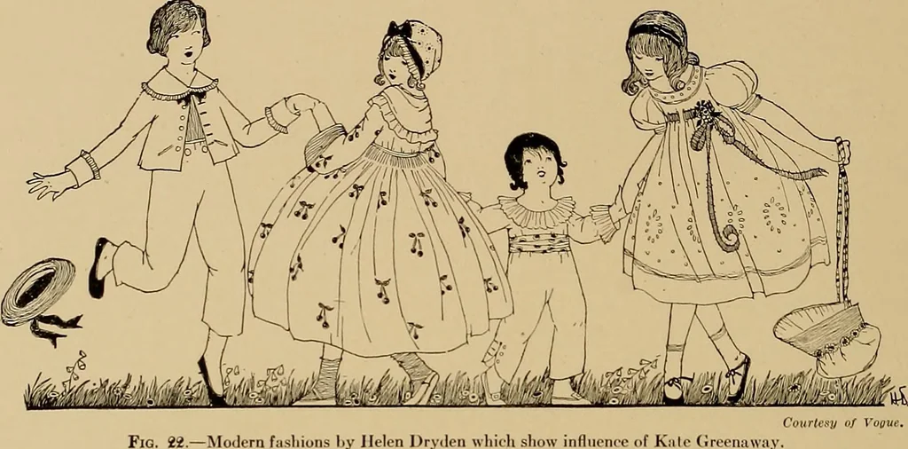 An illustration from Costume design and illustration, 1918, leaf 35