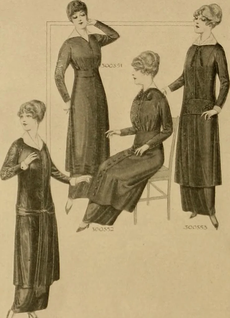 An illustration from Costume design and illustration, 1918, leaf 49