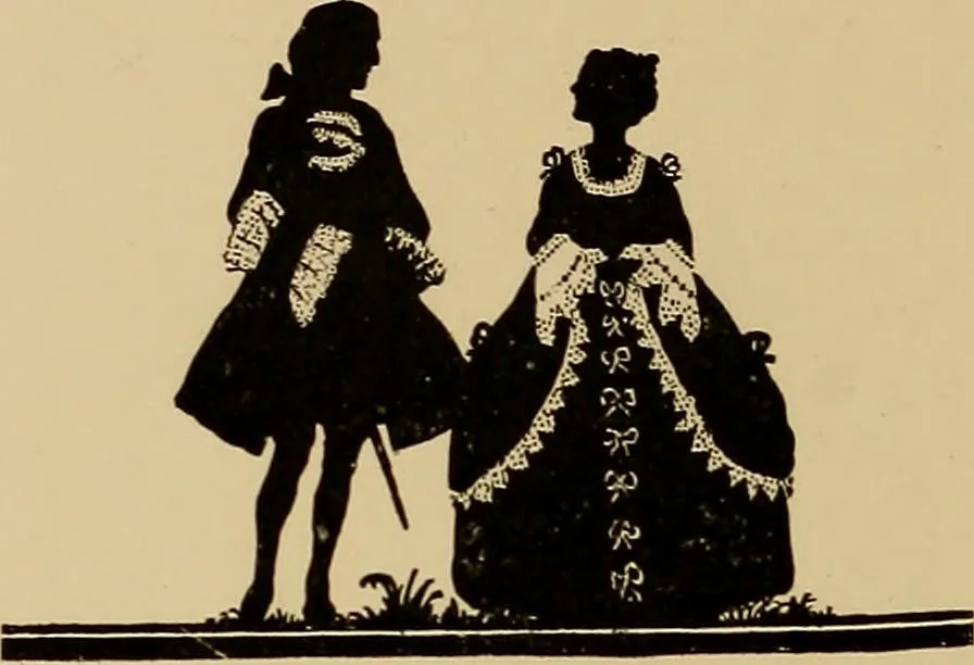 An illustration from Costume design and illustration, 1918, leaf 55