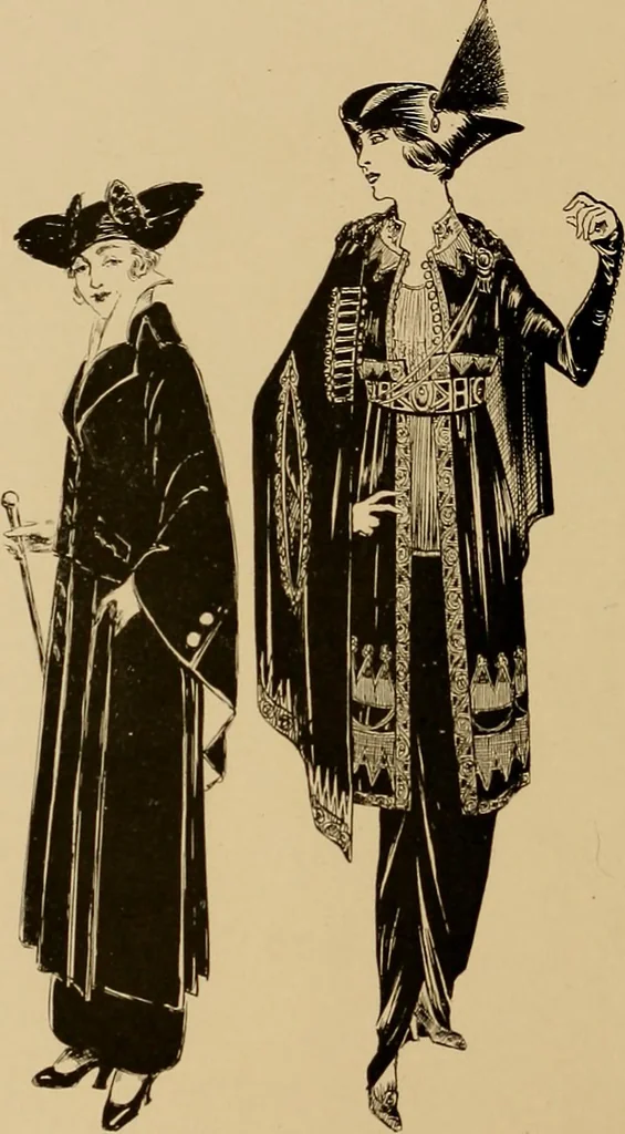 An illustration from Costume design and illustration, 1918, leaf 59