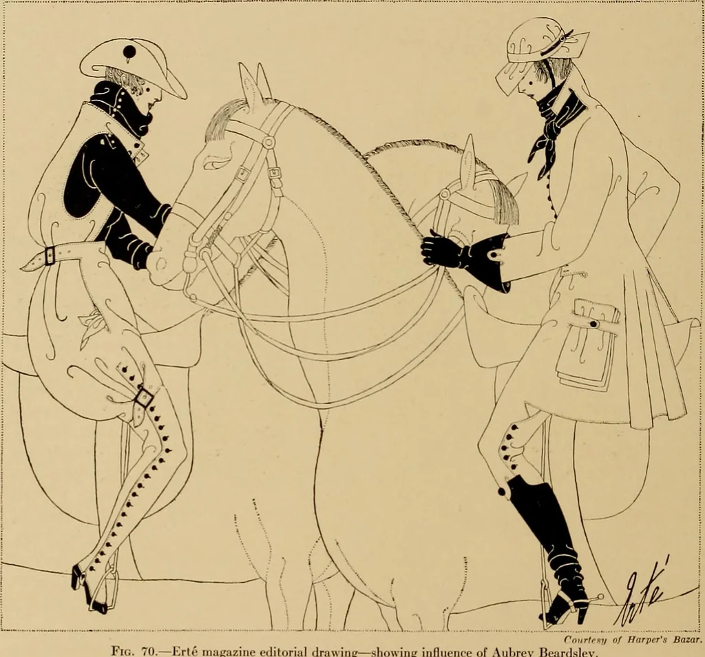 An illustration from Costume design and illustration, 1918, leaf 63