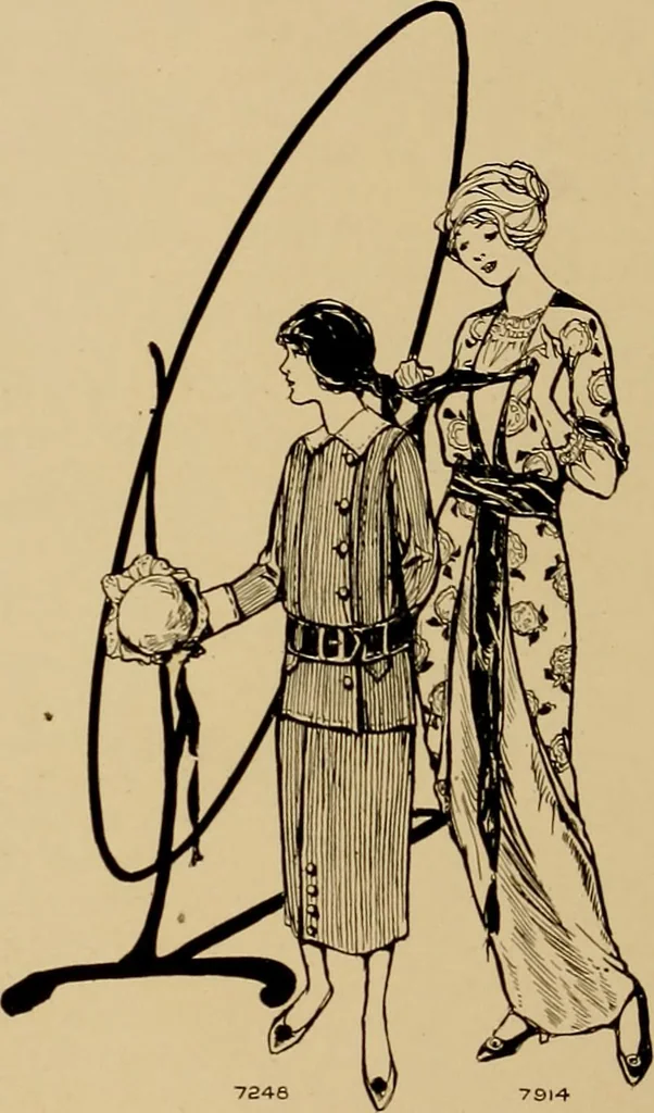 An illustration from Costume design and illustration, 1918, leaf 67