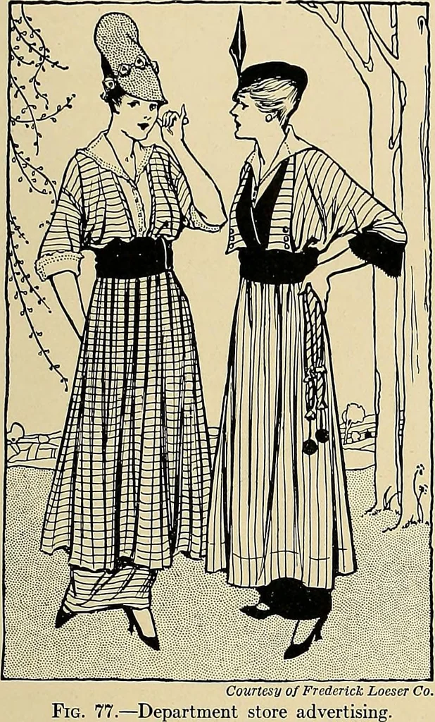 An illustration from Costume design and illustration, 1918, leaf 68