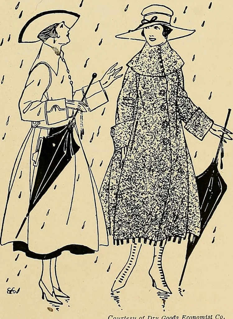 An illustration from Costume design and illustration, 1918, leaf 68