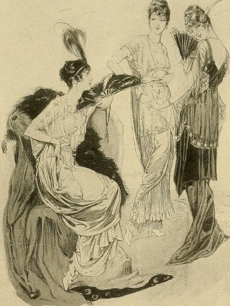 An illustration from Costume design and illustration, 1918, leaf 70
