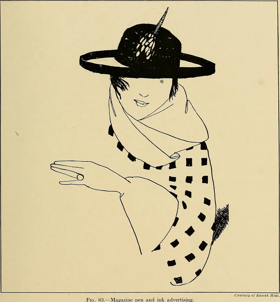 An illustration from Costume design and illustration, 1918, leaf 72