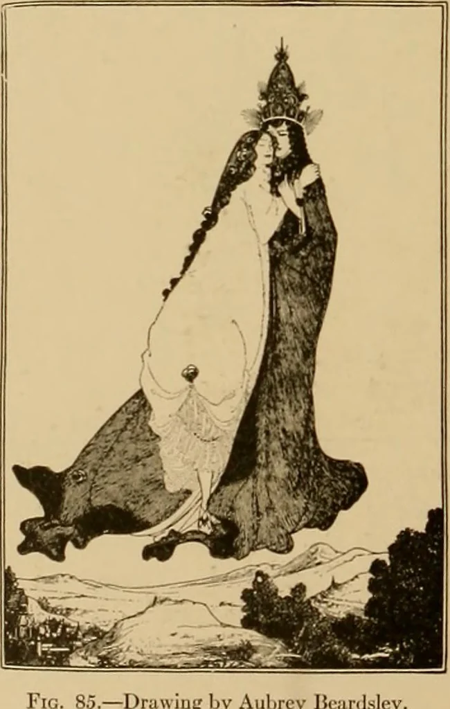 An illustration from Costume design and illustration, 1918, leaf 73