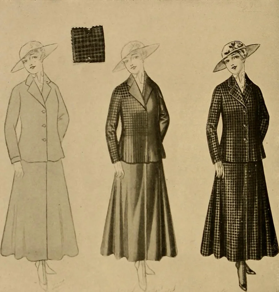 An illustration from Costume design and illustration, 1918, leaf 77