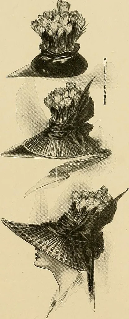 An illustration from Costume design and illustration, 1918, leaf 96