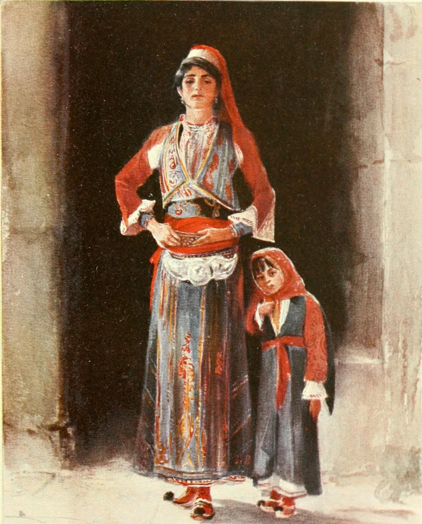 An illustration from Costume: fanciful, historical, and theatrical, 1906, leaf 155