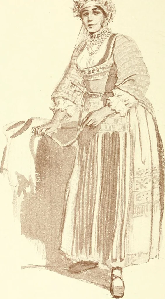 An illustration from Costume: fanciful, historical, and theatrical, 1906, leaf 160