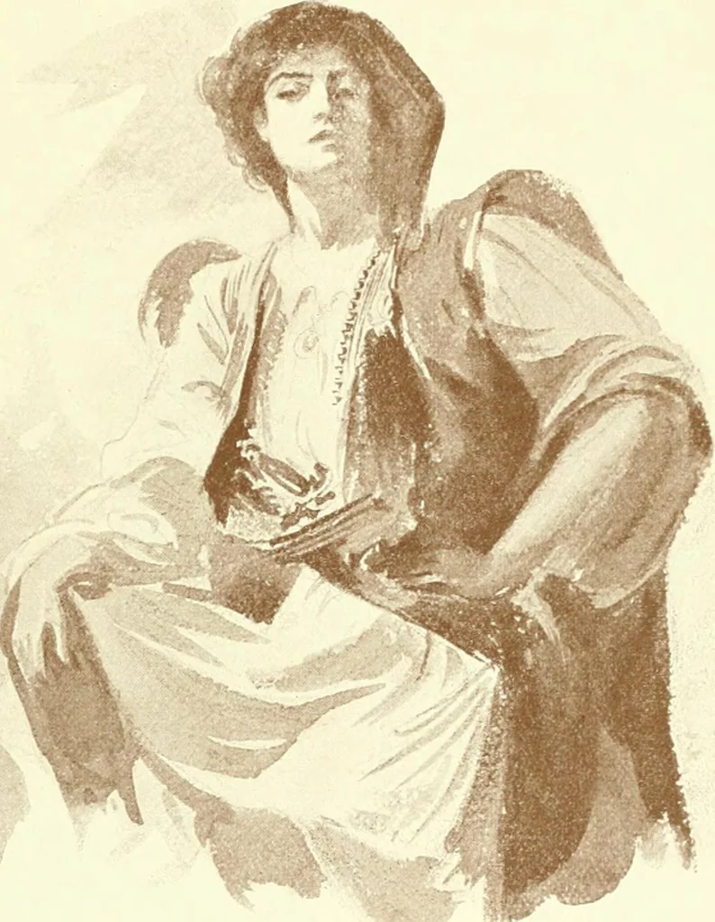 An illustration from Costume: fanciful, historical, and theatrical, 1906, leaf 299