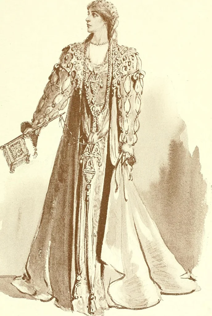 An illustration from Costume: fanciful, historical, and theatrical, 1906, leaf 301