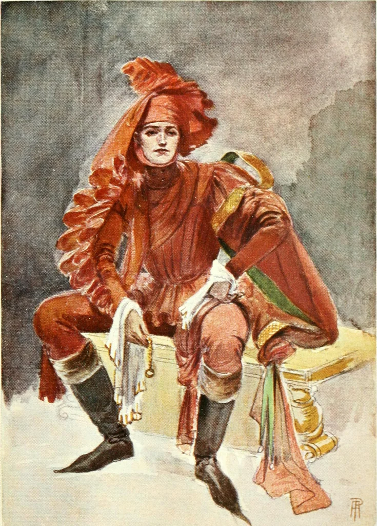 An illustration from Costume: fanciful, historical, and theatrical, 1906, leaf 61