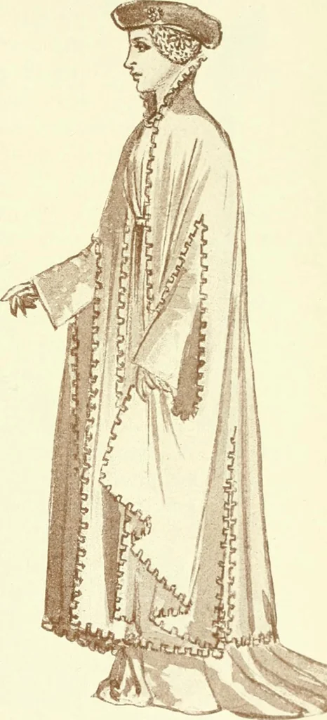 An illustration from Costume: fanciful, historical, and theatrical, 1906, leaf 75