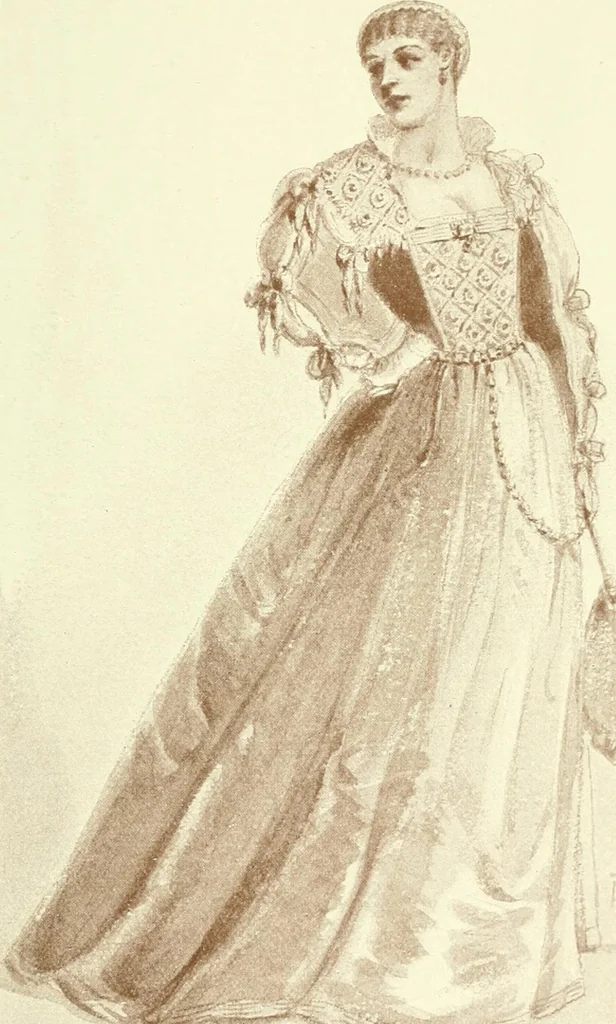 An illustration from Costume: fanciful, historical, and theatrical, 1906, leaf 91