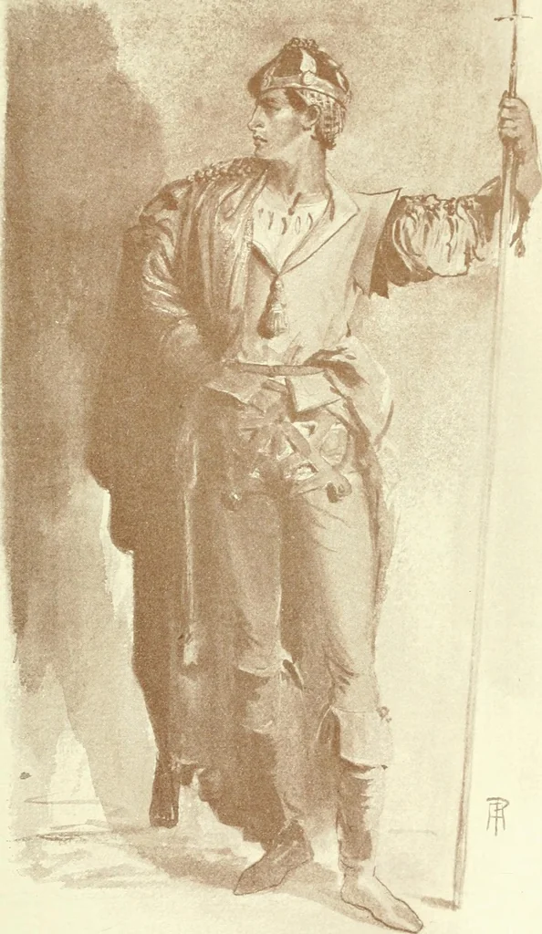 An illustration from Costume: fanciful, historical, and theatrical, 1906, leaf 93
