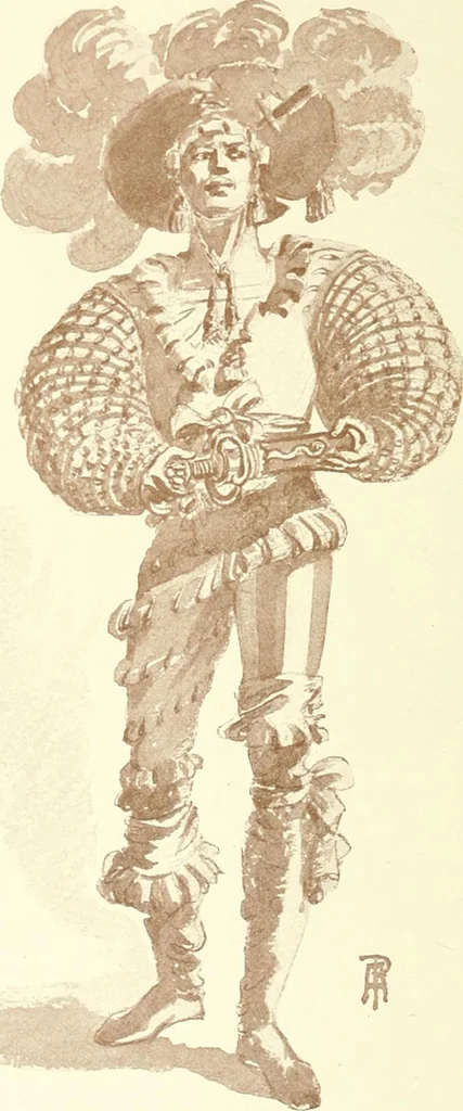 An illustration from Costume: fanciful, historical, and theatrical, 1906, leaf 96