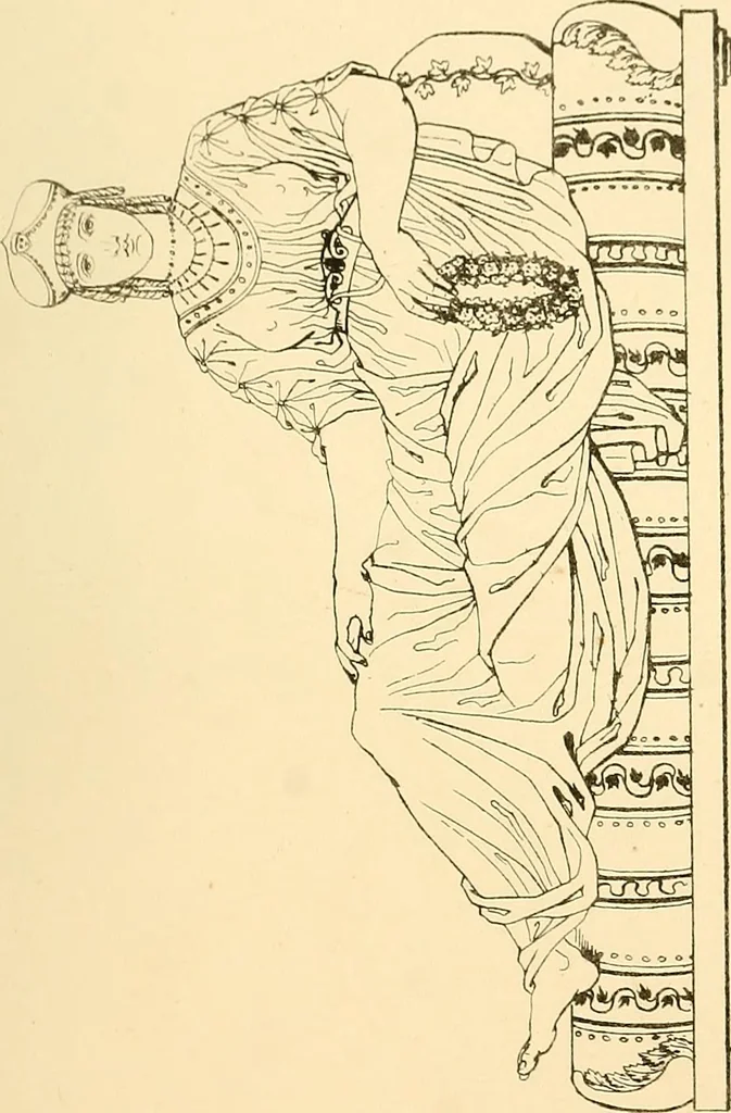 An illustration from The costume of the ancients, 1875, leaf 104