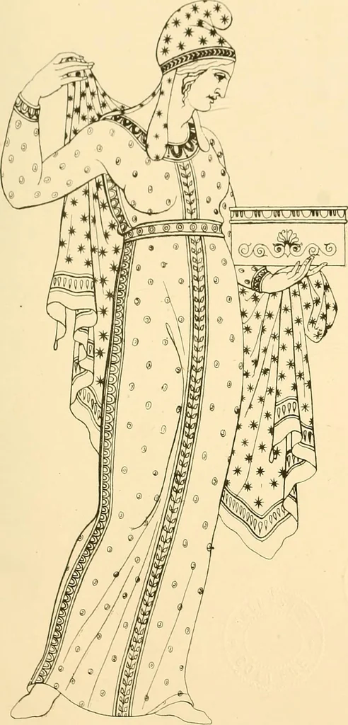 An illustration from The costume of the ancients, 1875, leaf 112