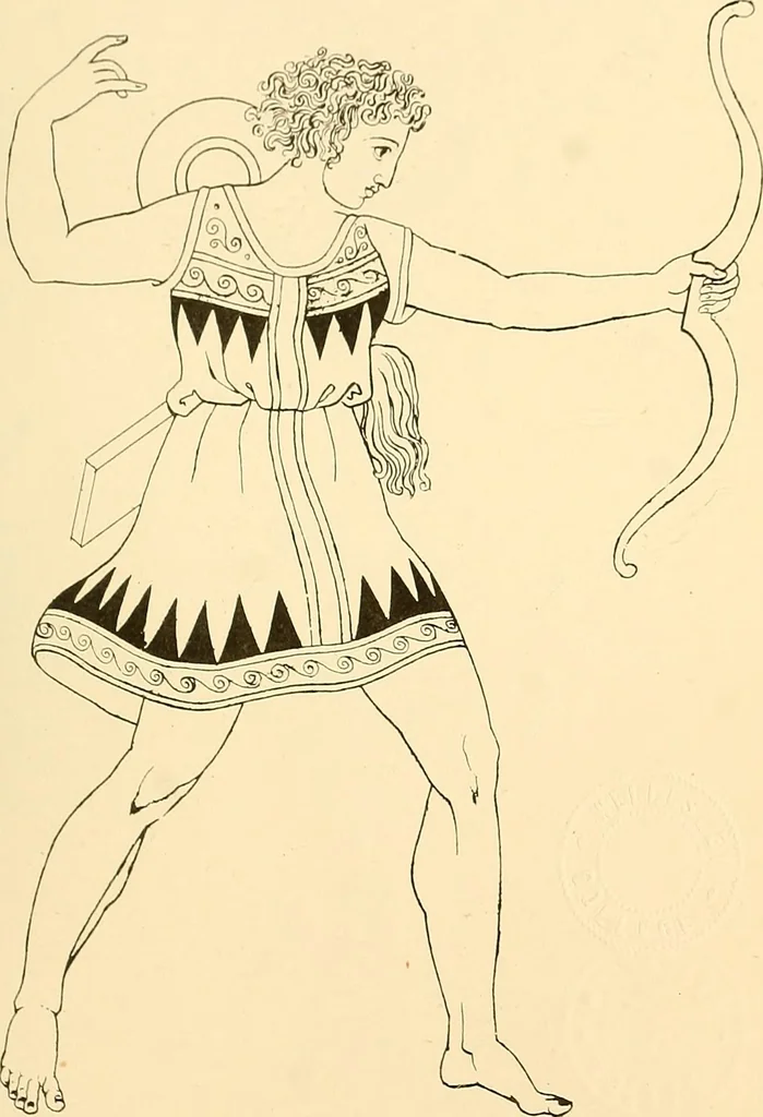 An illustration from The costume of the ancients, 1875, leaf 126