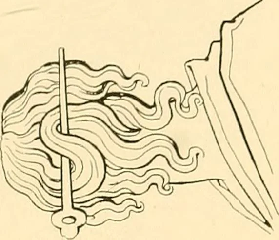 An illustration from The costume of the ancients, 1875, leaf 140