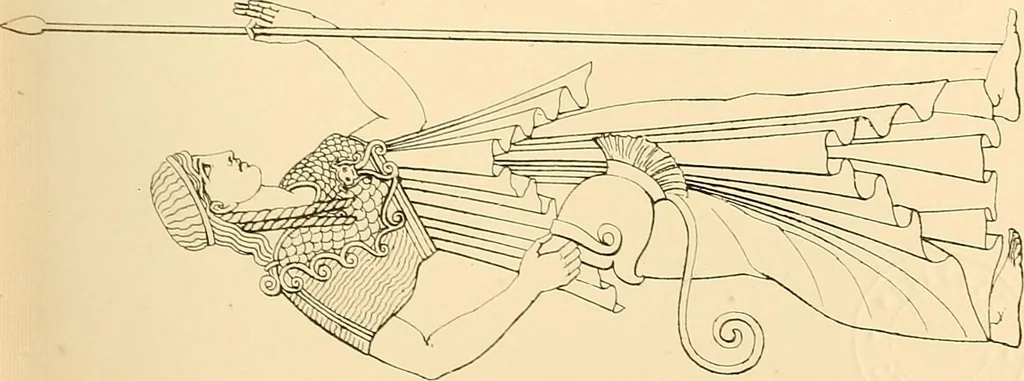 An illustration from The costume of the ancients, 1875, leaf 148