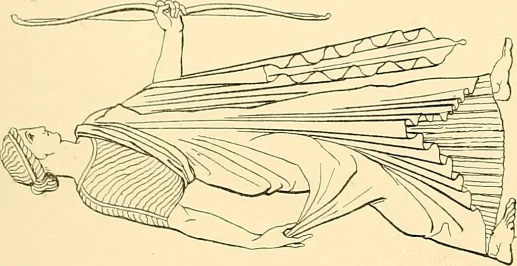 An illustration from The costume of the ancients, 1875, leaf 150