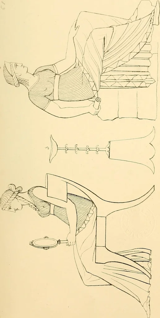 An illustration from The costume of the ancients, 1875, leaf 156