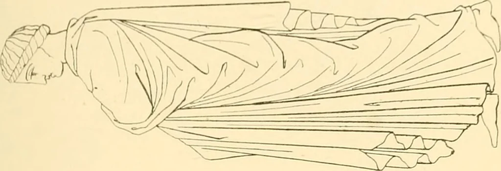 An illustration from The costume of the ancients, 1875, leaf 160