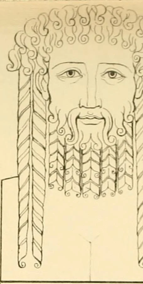 An illustration from The costume of the ancients, 1875, leaf 166