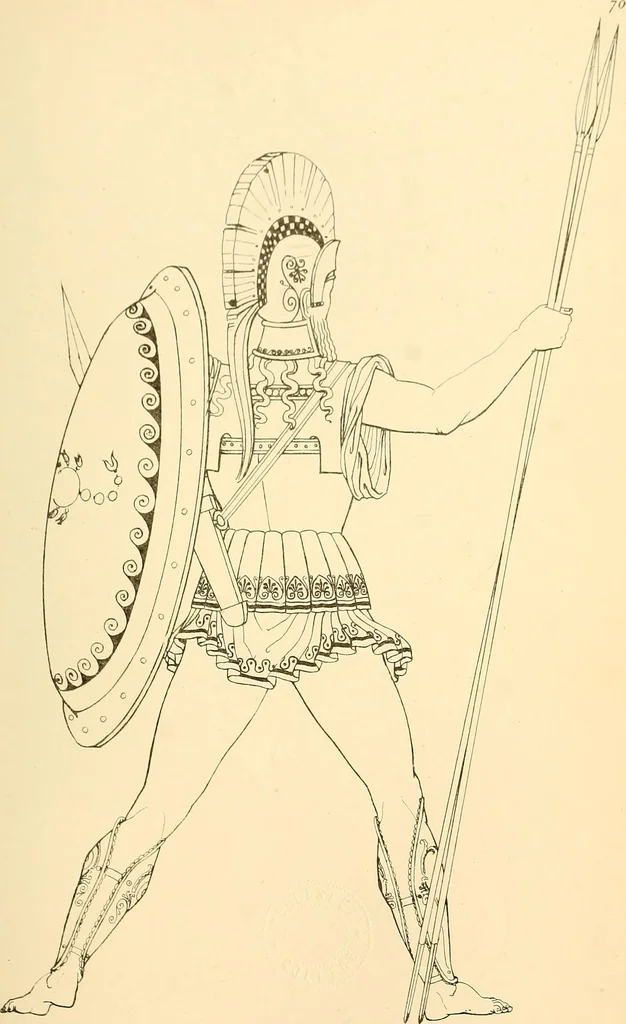 An illustration from The costume of the ancients, 1875, leaf 194