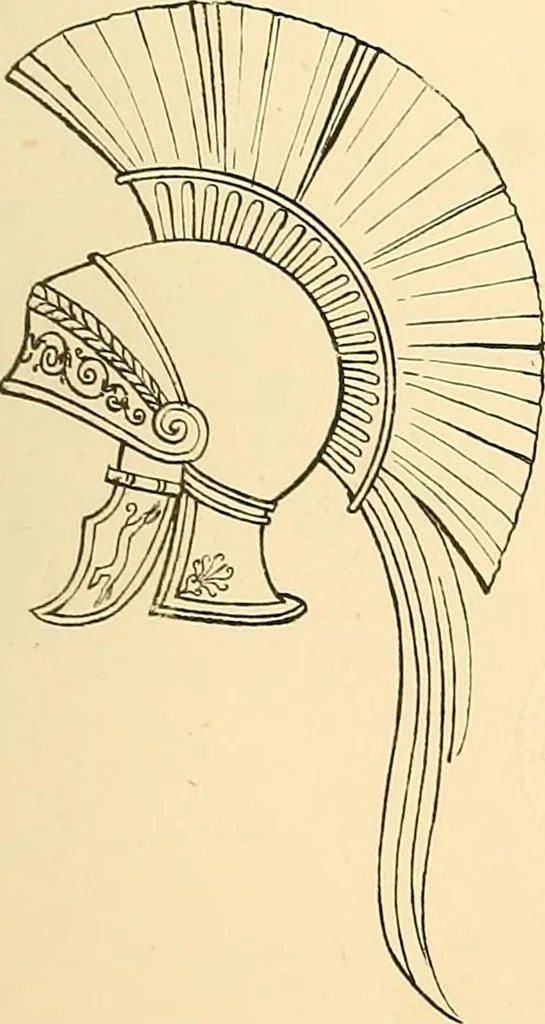 An illustration from The costume of the ancients, 1875, leaf 204